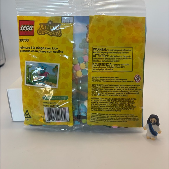 LEGO Animal Crossing Julian's Beach Painting Set 30703 - Picture 2 of 2